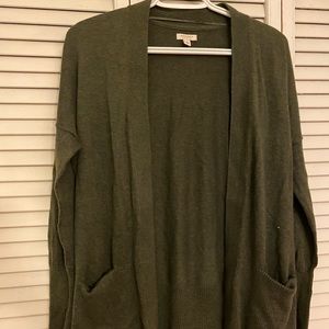 Dark Green Cardigan